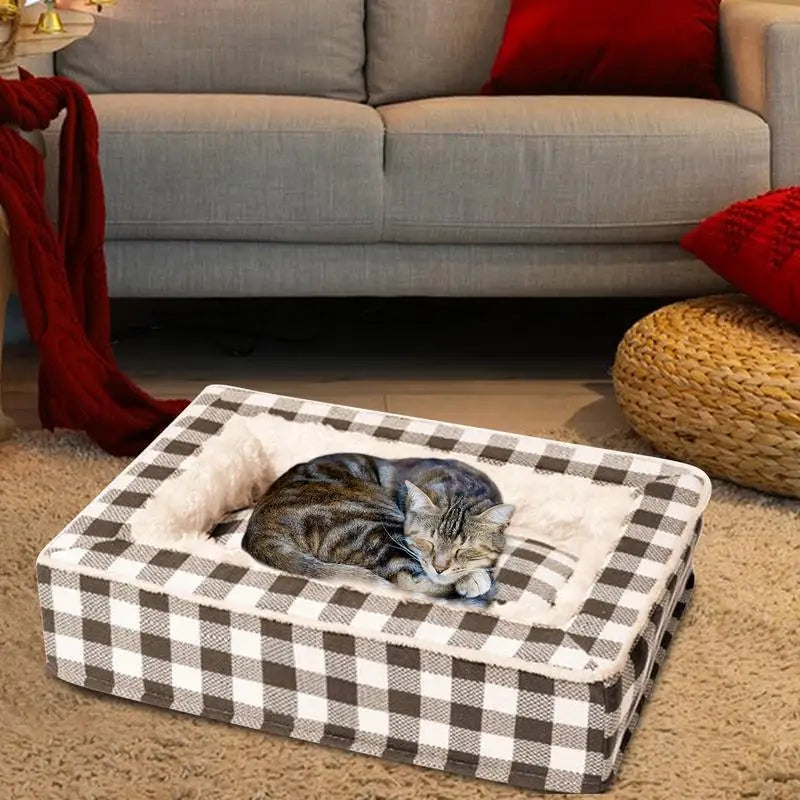 Comfortable Washable Dog Bed – Soft Couch Style Pet Furniture with Removable Cover for Small, Medium, and Large Dogs