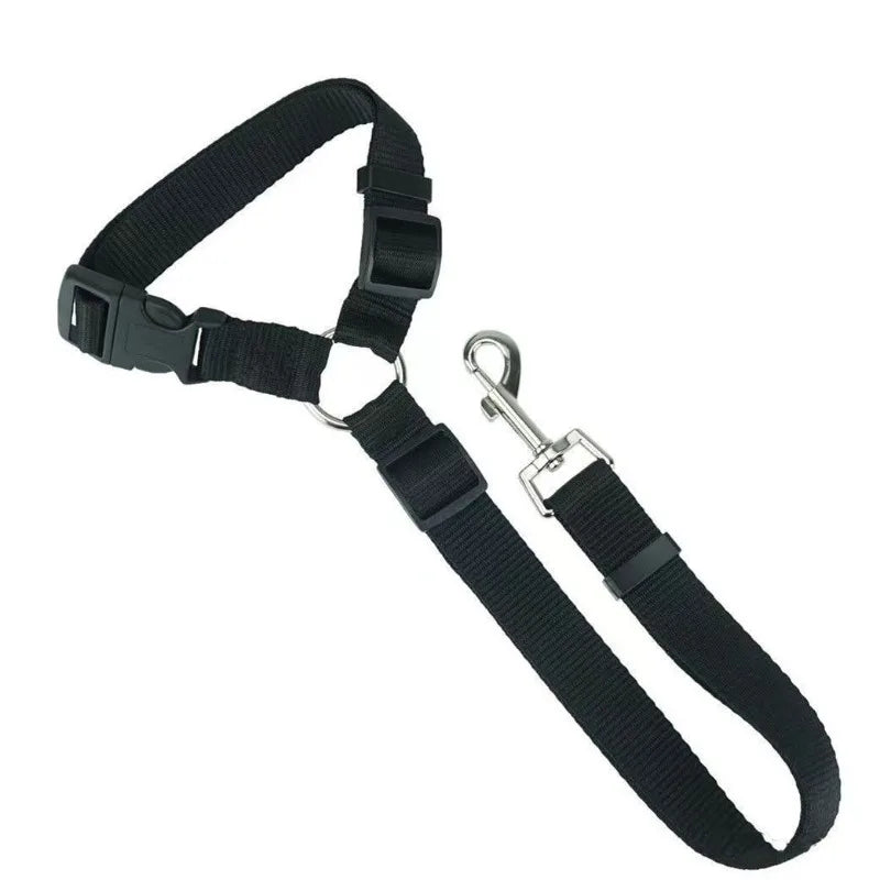 Two-in-one seat belt for pets