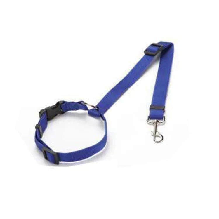 Two-in-one seat belt for pets