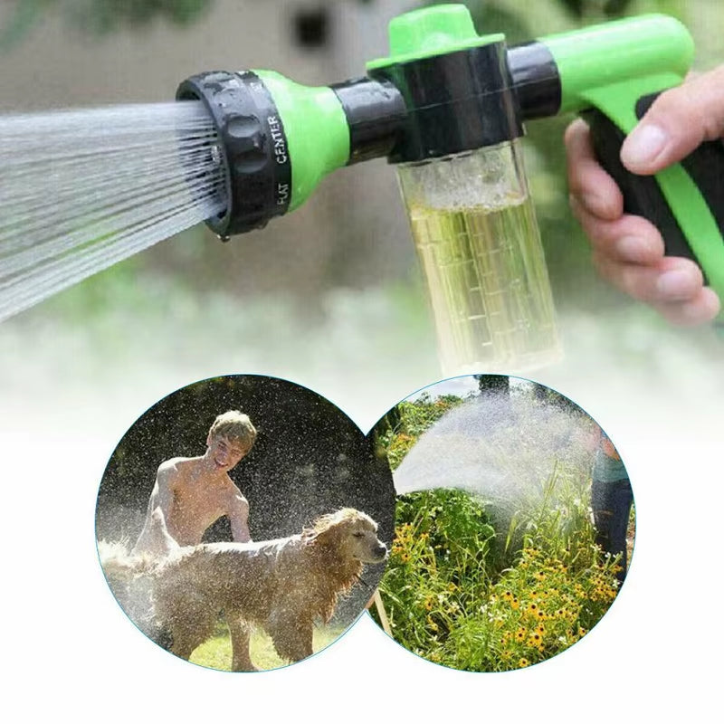 Adjustable 3-Mode Pet Shower Nozzle and Hose for Efficient Dog Bathing and Cleaning