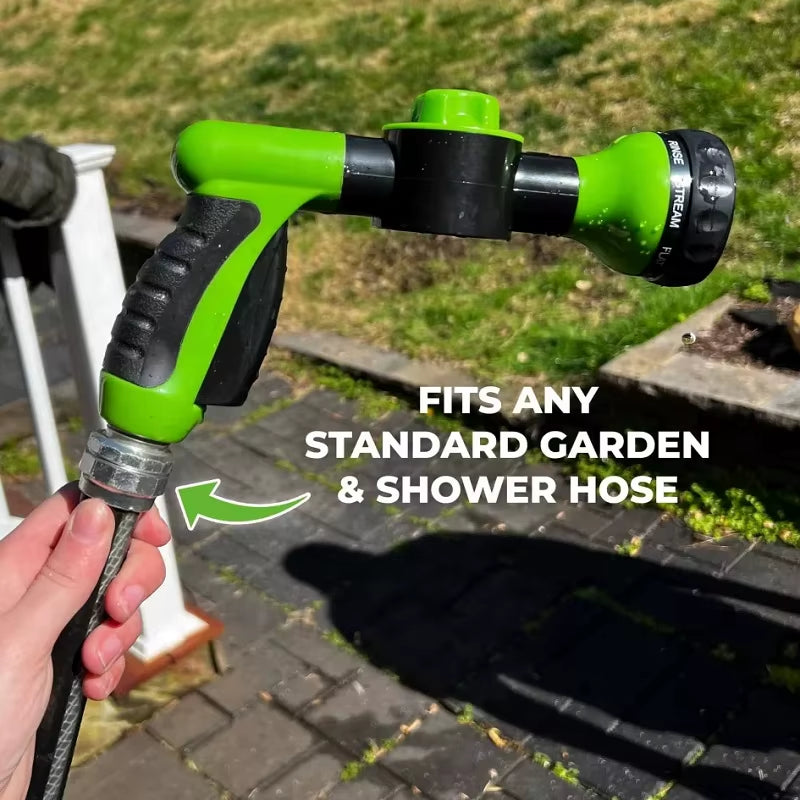 Adjustable 3-Mode Pet Shower Nozzle and Hose for Efficient Dog Bathing and Cleaning