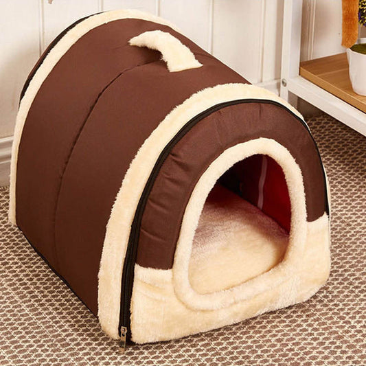 Detachable Dog Kennel & Pet Bed | Cozy Cat Kennel Pad for Autumn & Winter