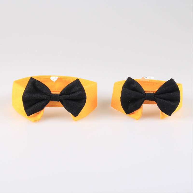 Butterfly Bow Tie Collar for Cats & Dogs – Adjustable Pet Necktie Accessory (1 PC, 2 Sizes)