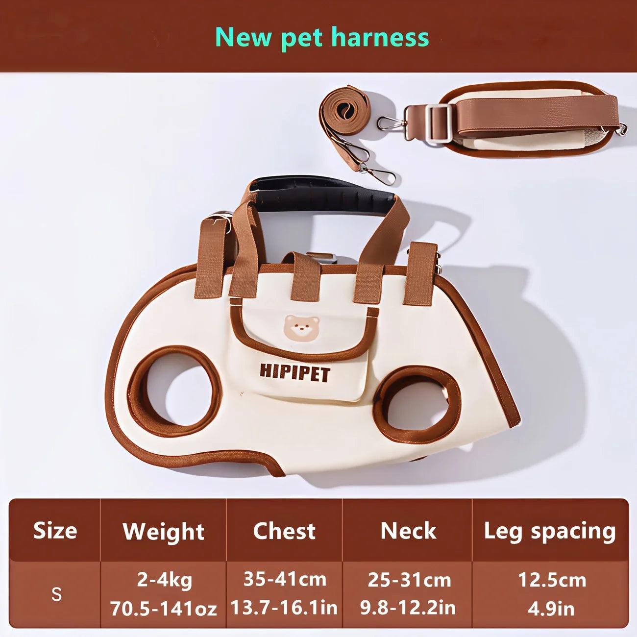 Adjustable Shoulder Pet Carrying Bag – Safe & Comfy for Daily Walks & Hiking