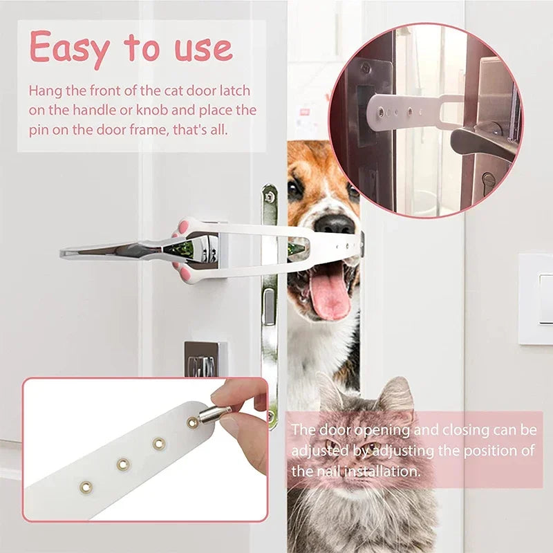 Cat Door Latch Holder