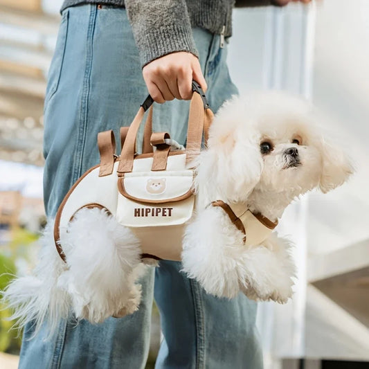 Adjustable Shoulder Pet Carrying Bag – Safe & Comfy for Daily Walks & Hiking