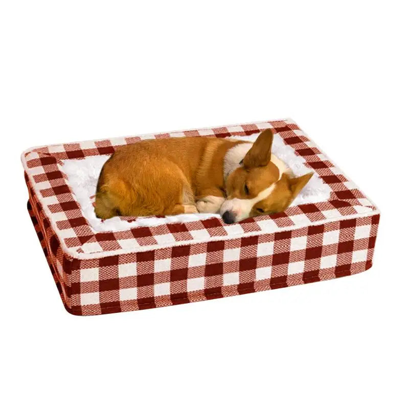 Comfortable Washable Dog Bed – Soft Couch Style Pet Furniture with Removable Cover for Small, Medium, and Large Dogs