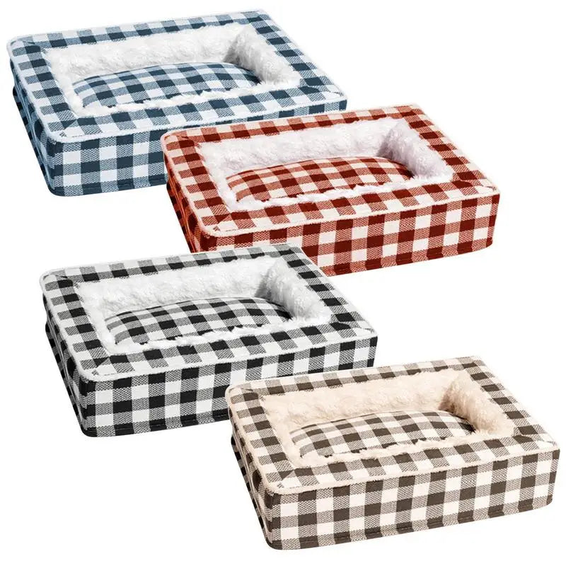 Comfortable Washable Dog Bed – Soft Couch Style Pet Furniture with Removable Cover for Small, Medium, and Large Dogs