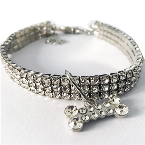 Shiny Pup Bling – Sparkly Rhinestone Collar for Glam Dogs